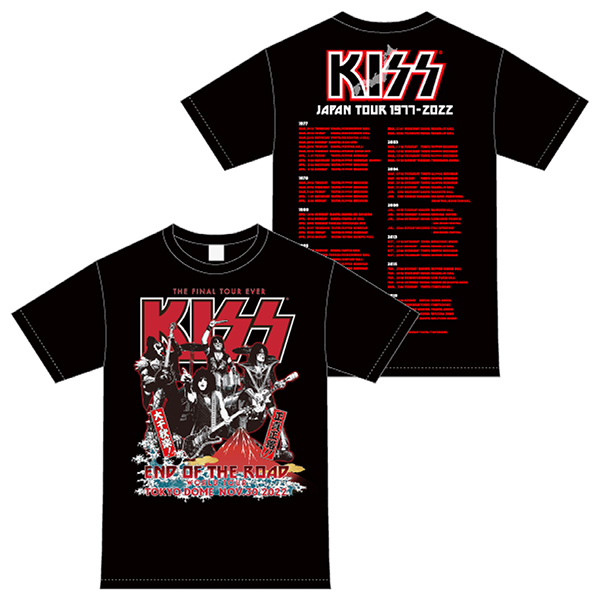 KISS 2022年 来日公演Tシャツ | www.mdh.com.sa