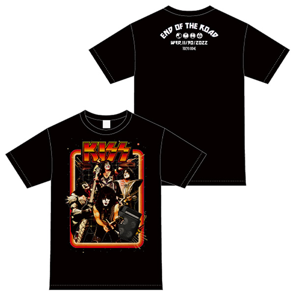 キッス KISS 来日公演 tシャツ us sus sサイズ Tシャツ 美品-