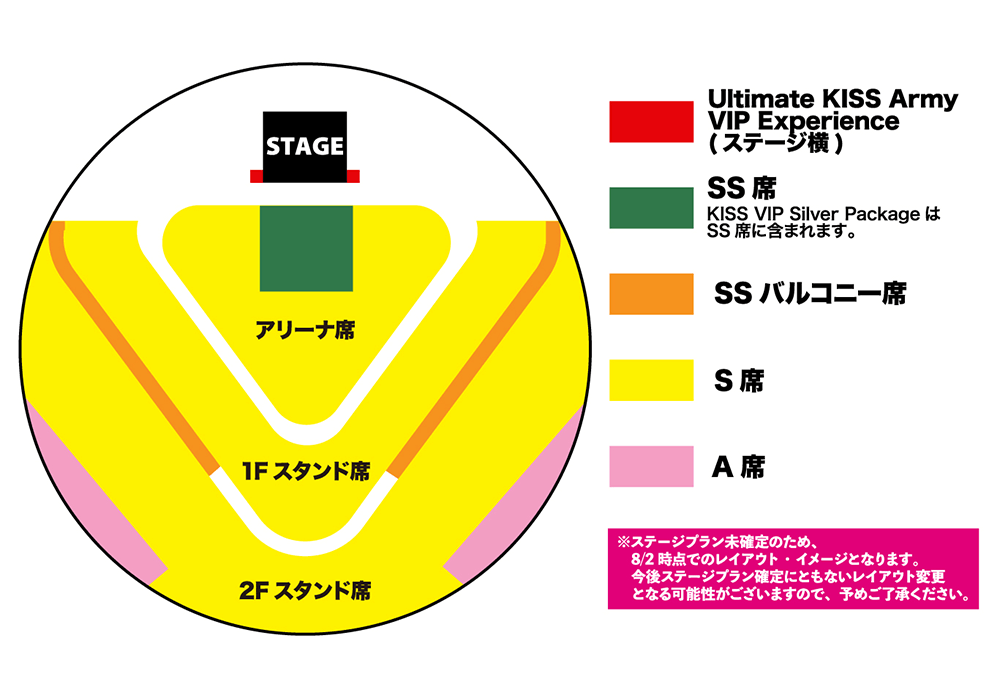 お買い物マラソン限定☆ KISS 2023年東京ドーム silverパッケージ VIP